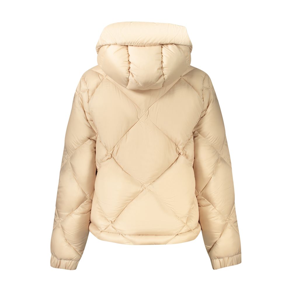 K-Way Beige Polyester Jackets & Coat