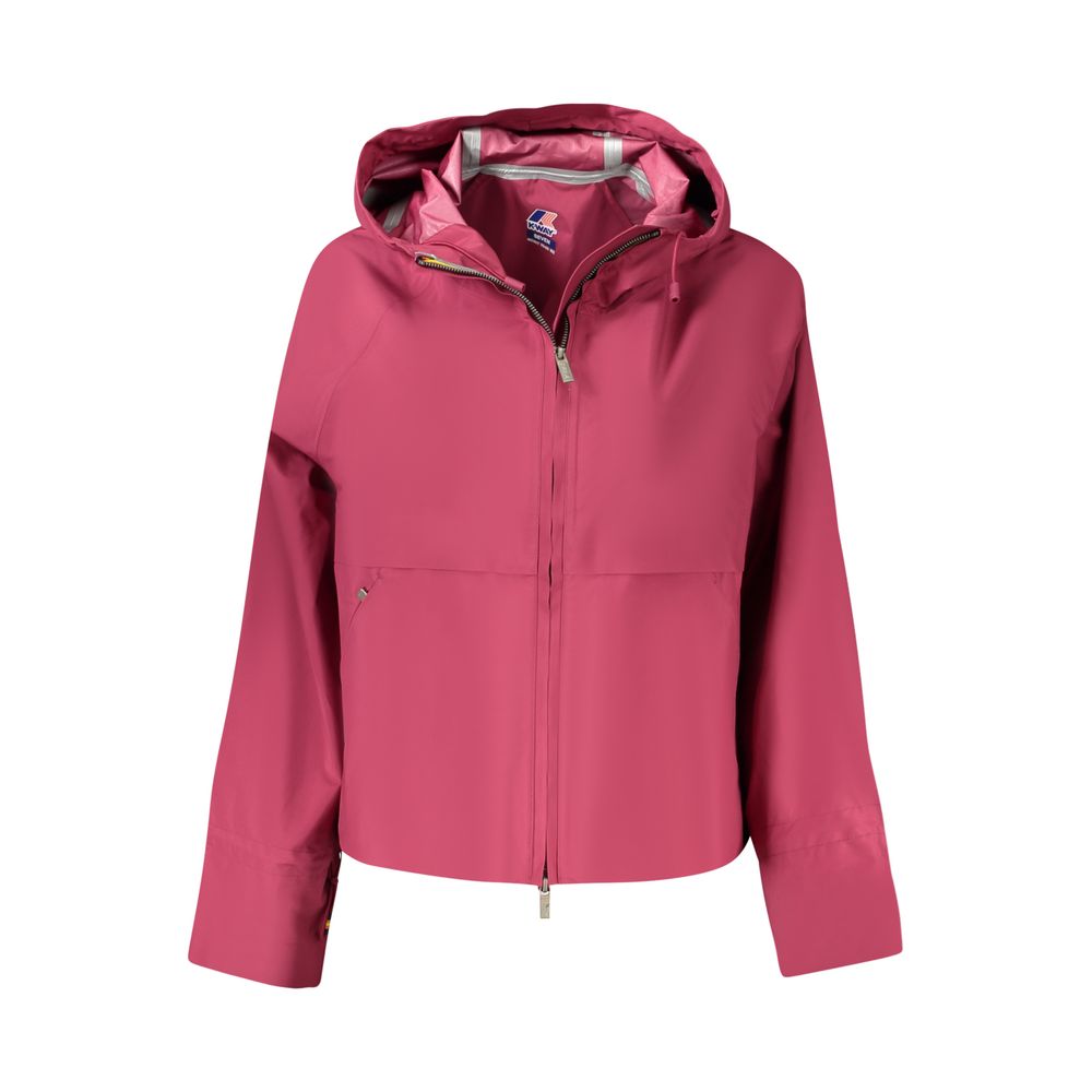 K-Way Purple Polyester Jackets & Coat
