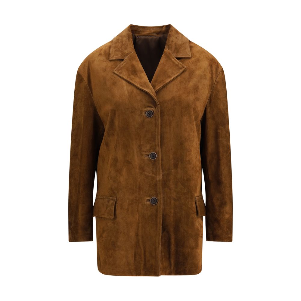 Suede leather Jacket