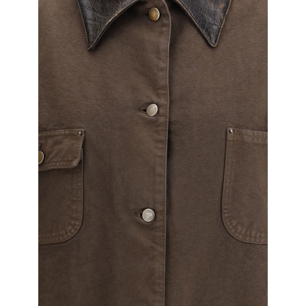 Cotton and shearling Jacket
