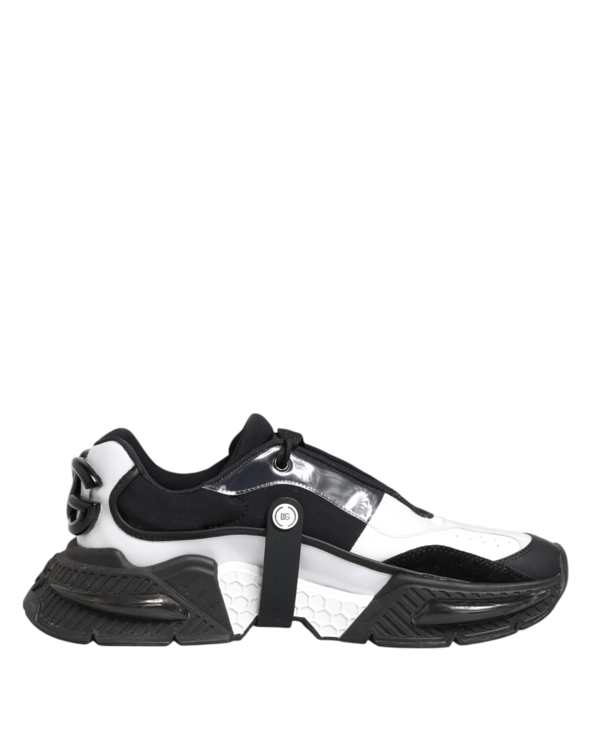 White Black Logo Airmaster Men Sneakers Shoes