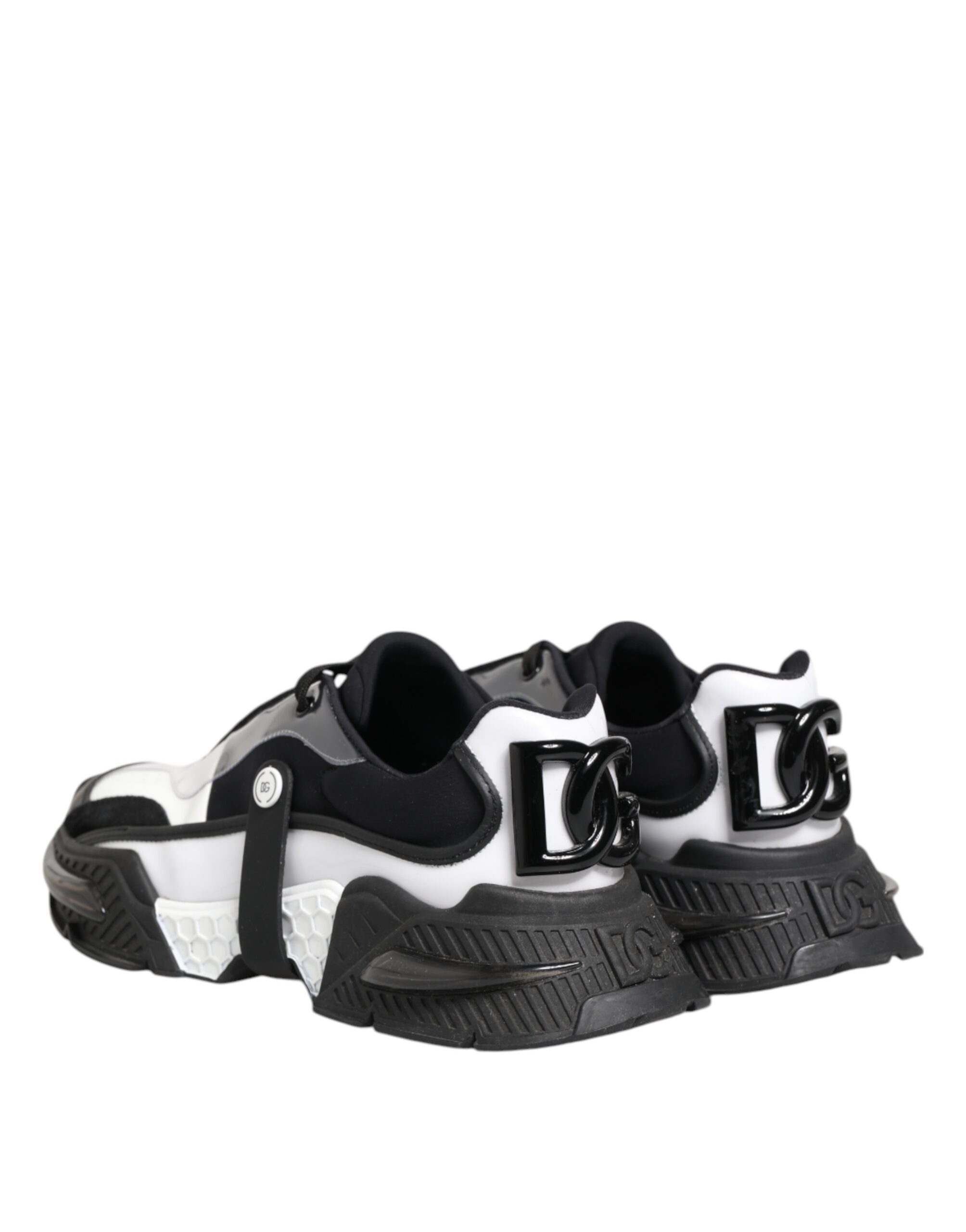 White Black Logo Airmaster Men Sneakers Shoes