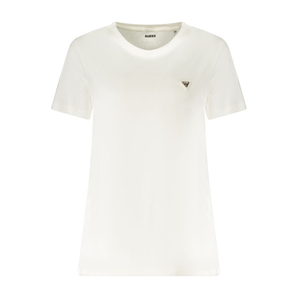 Guess Shoes White Cotton Tops & T-Shirt