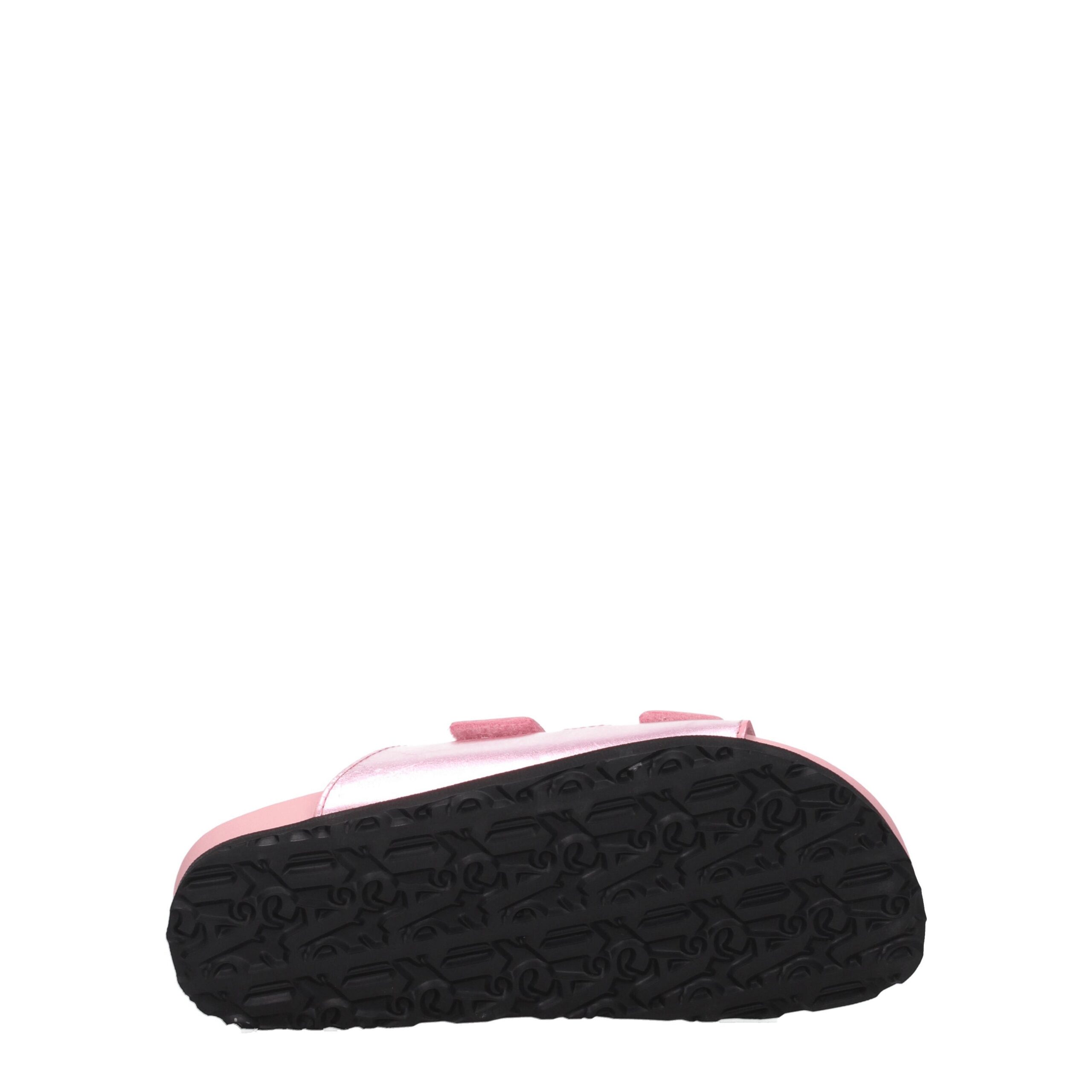 Palm Angels Pink Leather Slipper