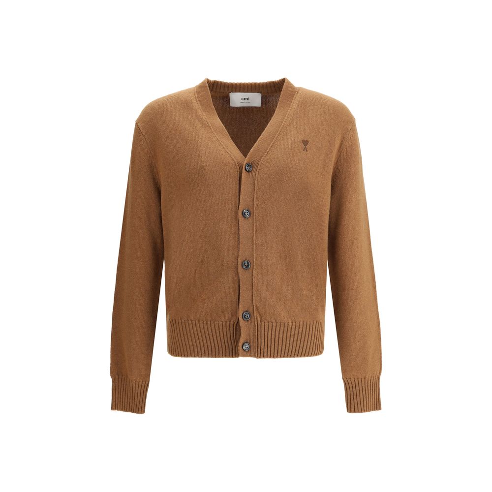AMI Paris Ami De Coeur Cardigan