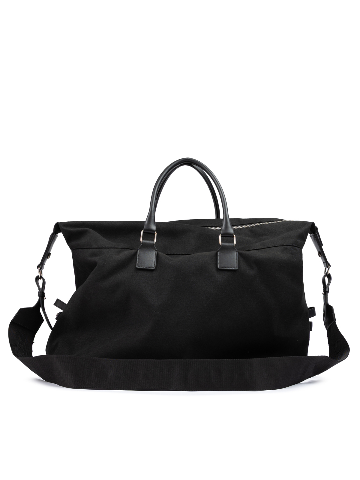 Dsquared2 Black Fabric Weekend Travel Bag