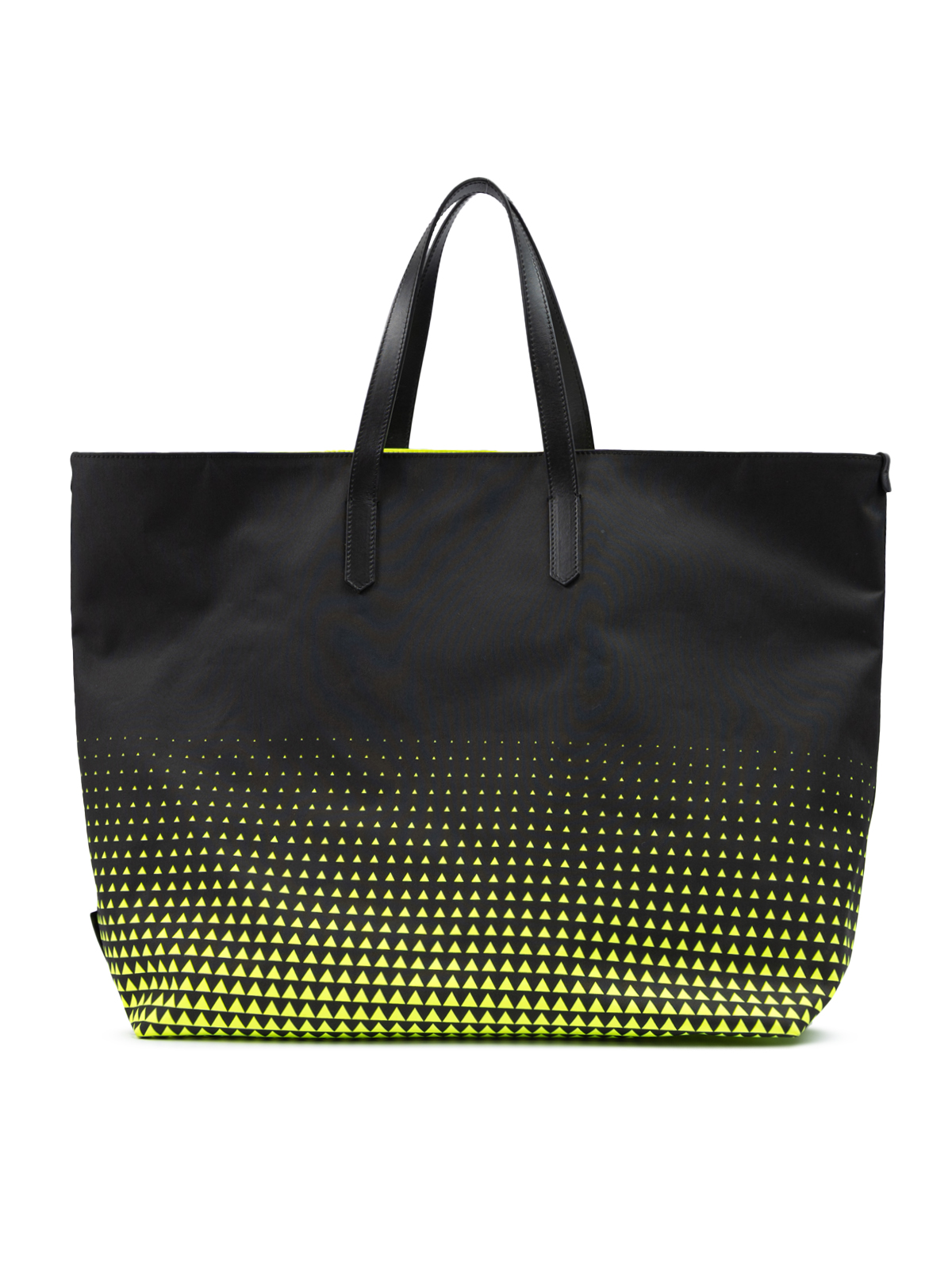 Dsquared2 Bicolour Polyester Logo Shopping Bag