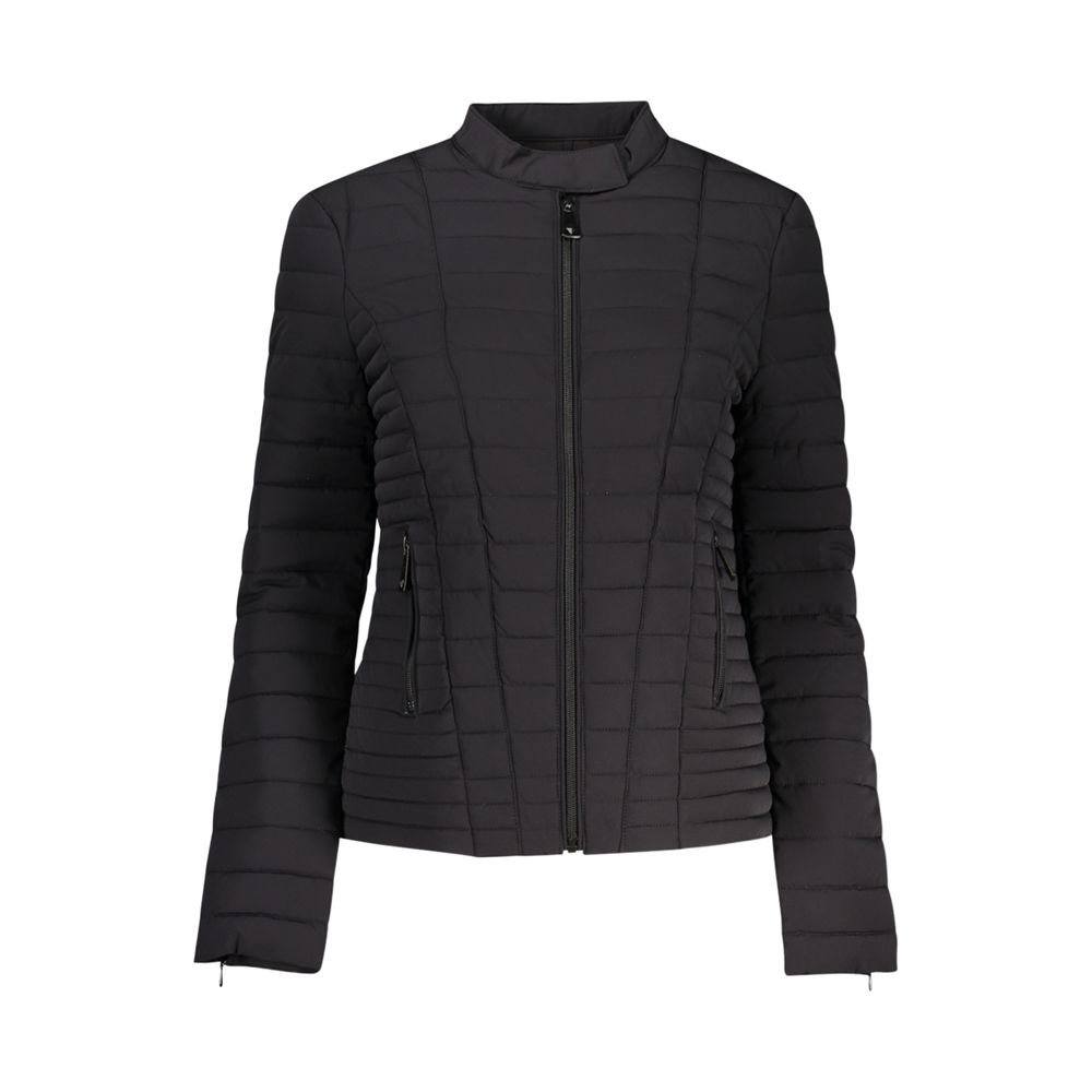 Guess Shoes Black Polyethylene Jackets & Coat