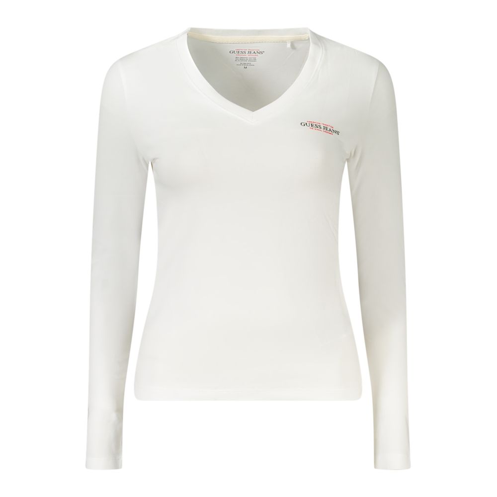 Guess Shoes White Cotton Women T-Shirt