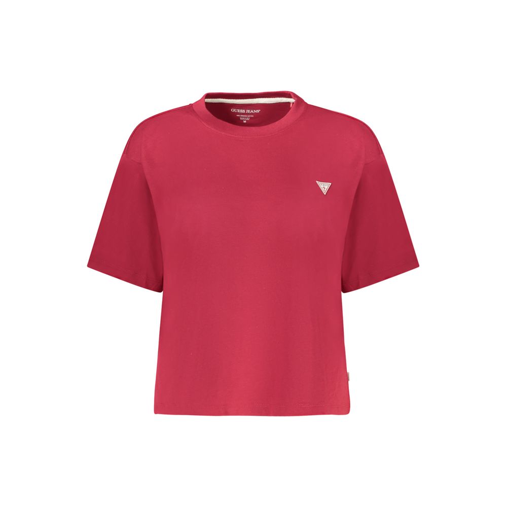 Guess Shoes Red Cotton Women Top