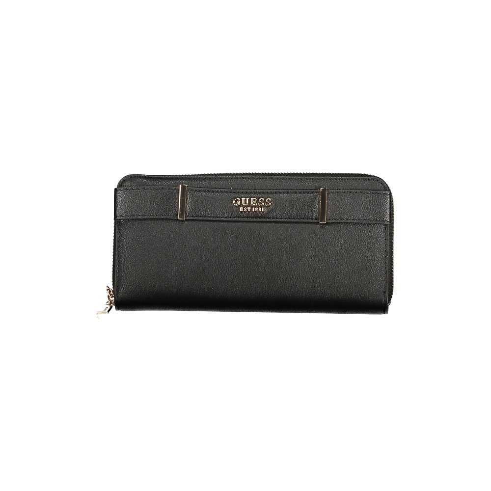 Guess Shoes Black Polyethylene Wallet