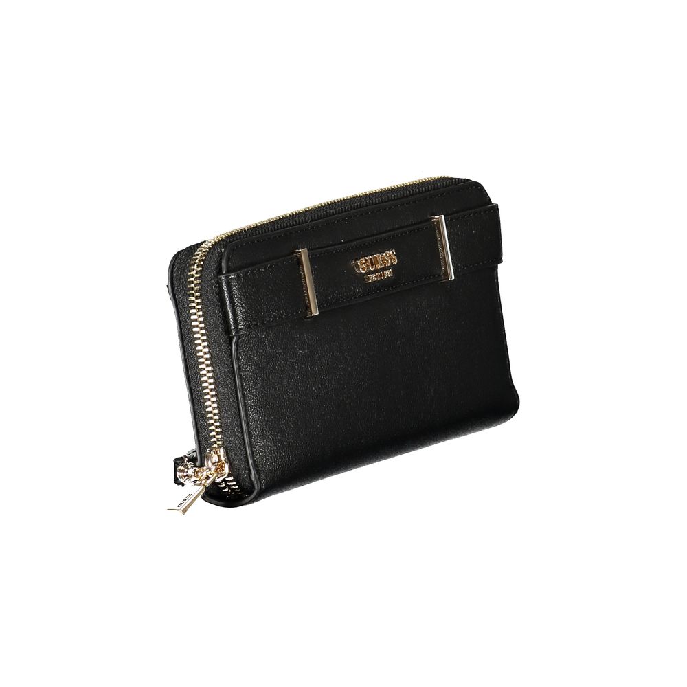 Guess Shoes Black Polyethylene Wallet