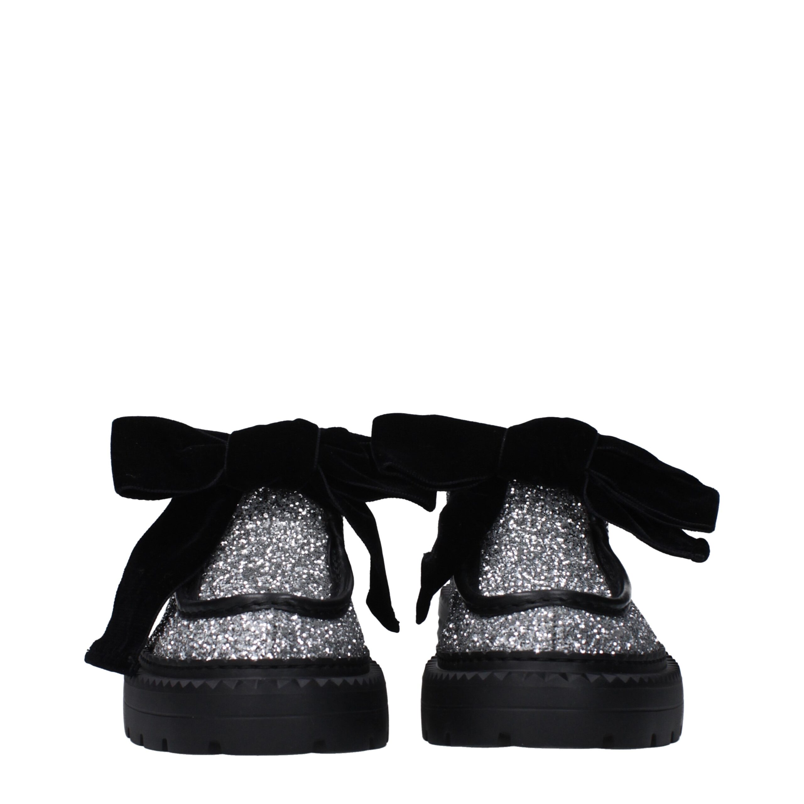Jimmy Choo Eyewear Gray Plastic Slip-On Loafers