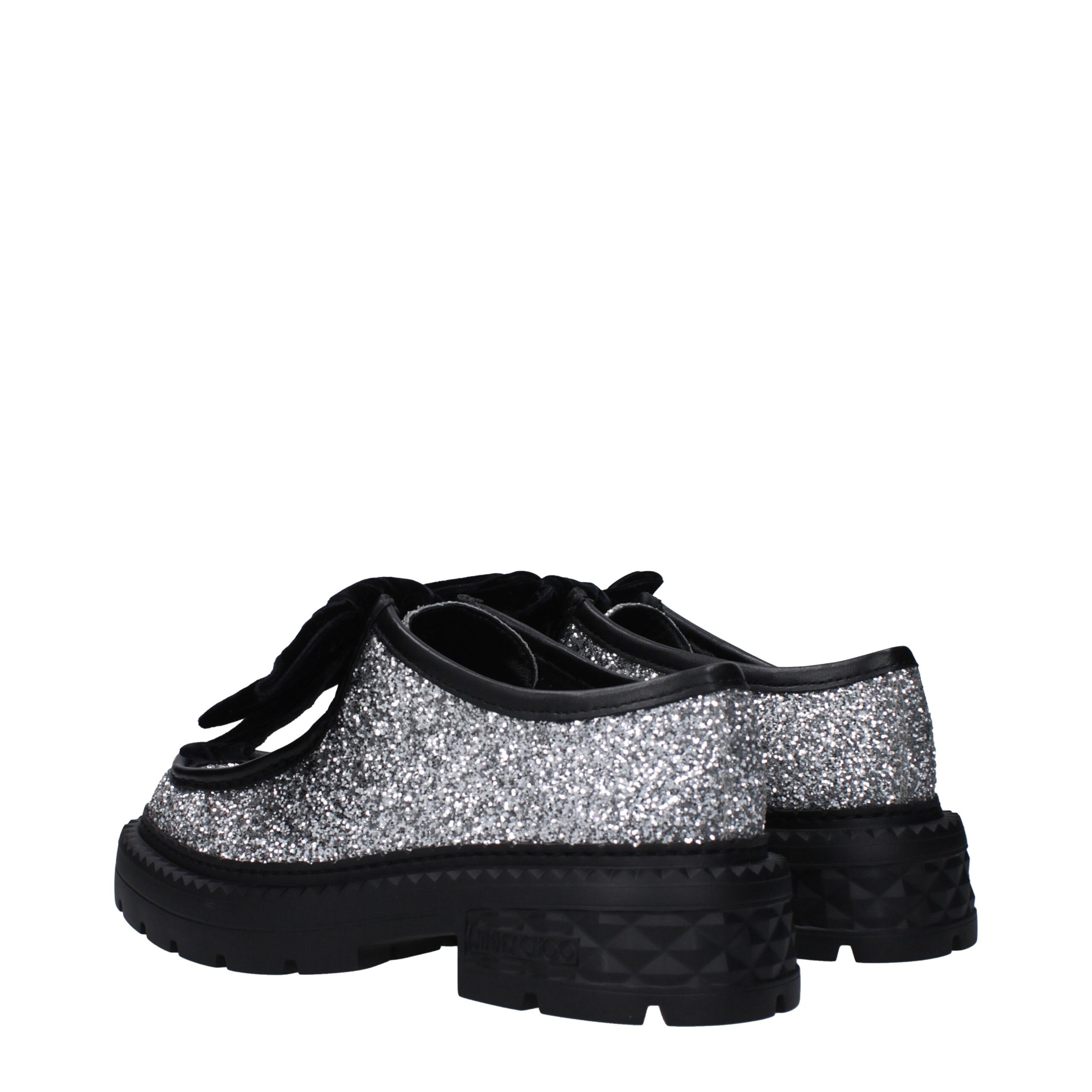 Jimmy Choo Eyewear Gray Plastic Slip-On Loafers
