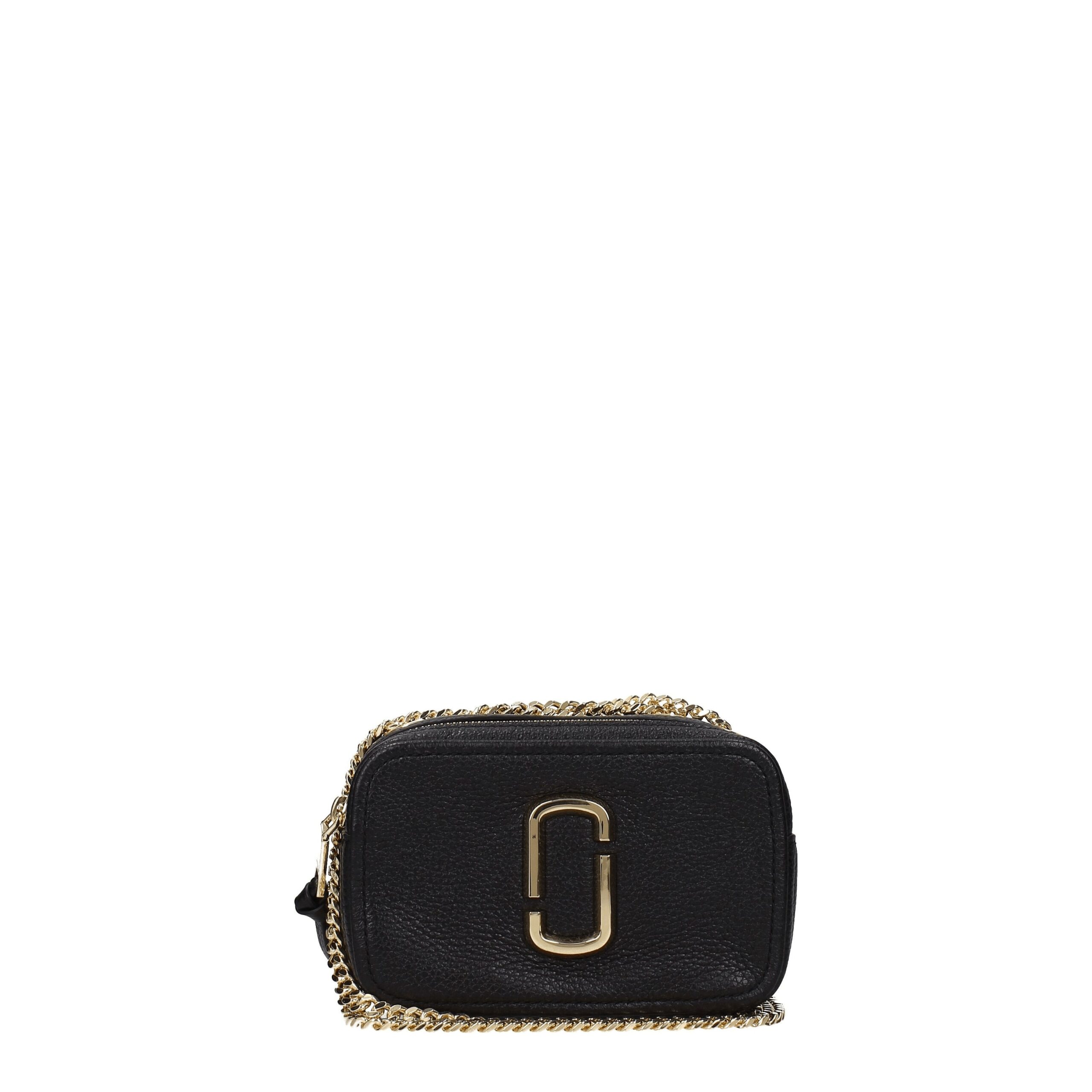 The Marc Jacobs Black Leather Crossbody Bags