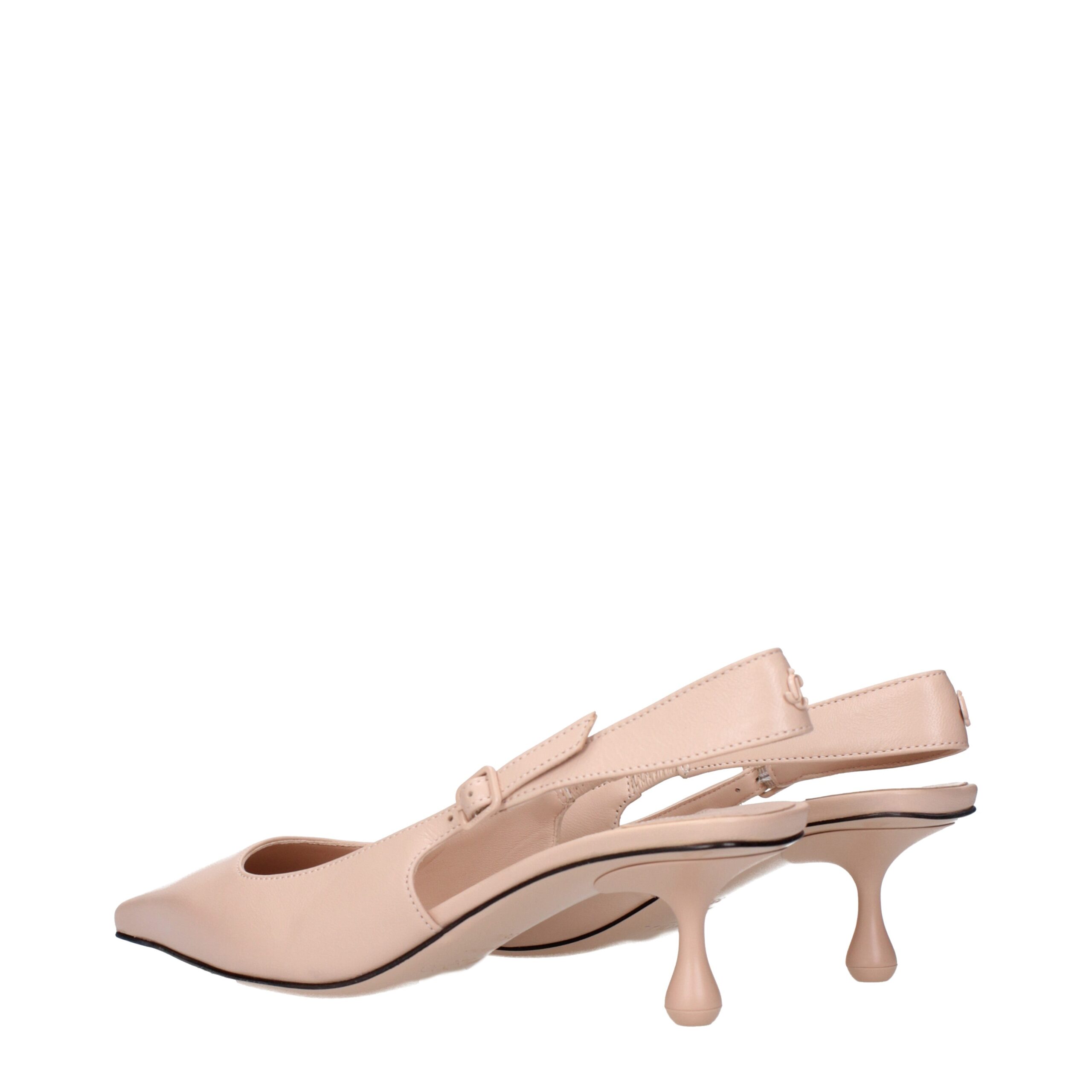 Jimmy Choo Eyewear Pink Leather High Heel Pumps