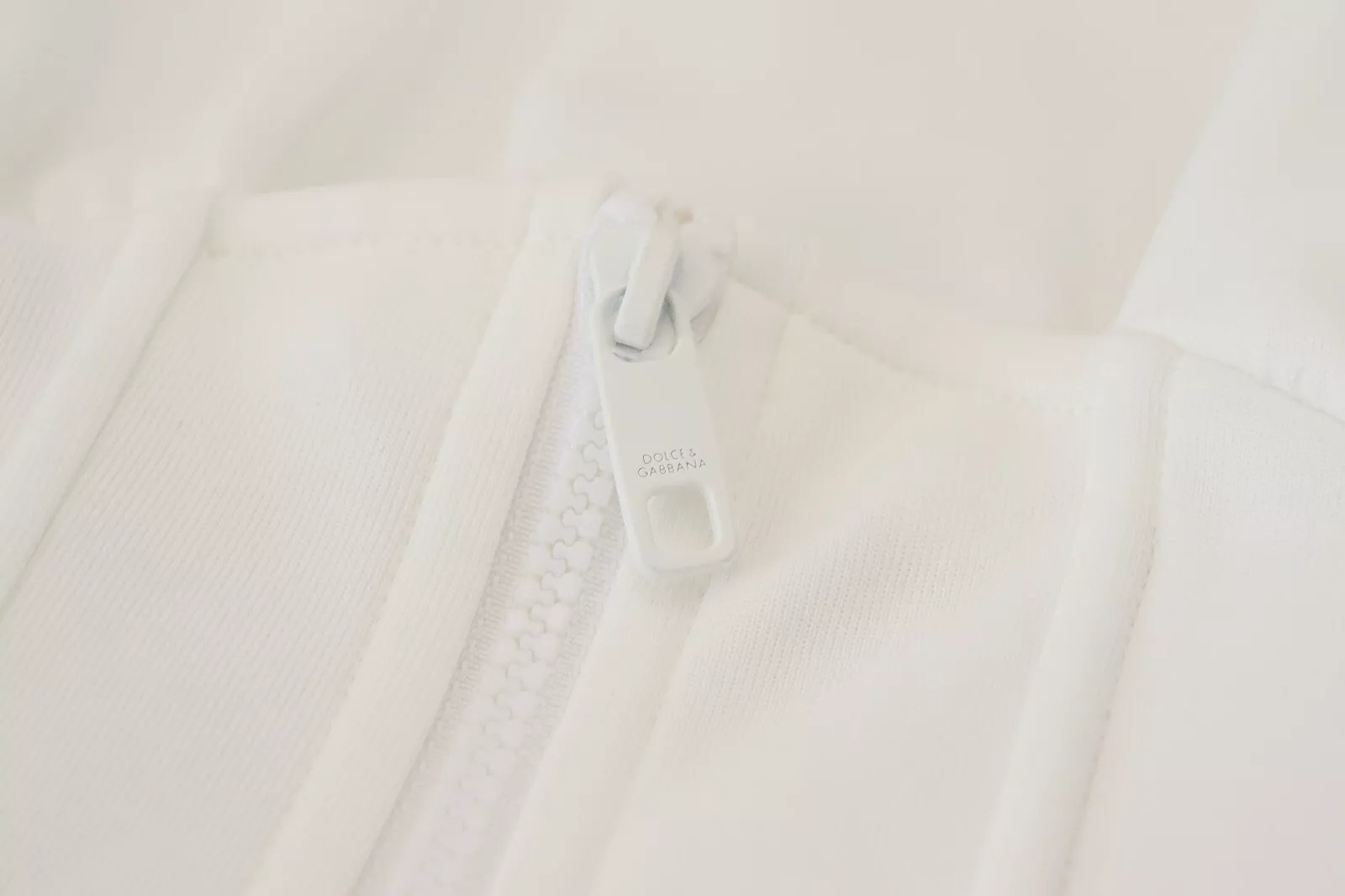 Dolce & Gabbana White Cotton Corset Stretch Top T-shirt