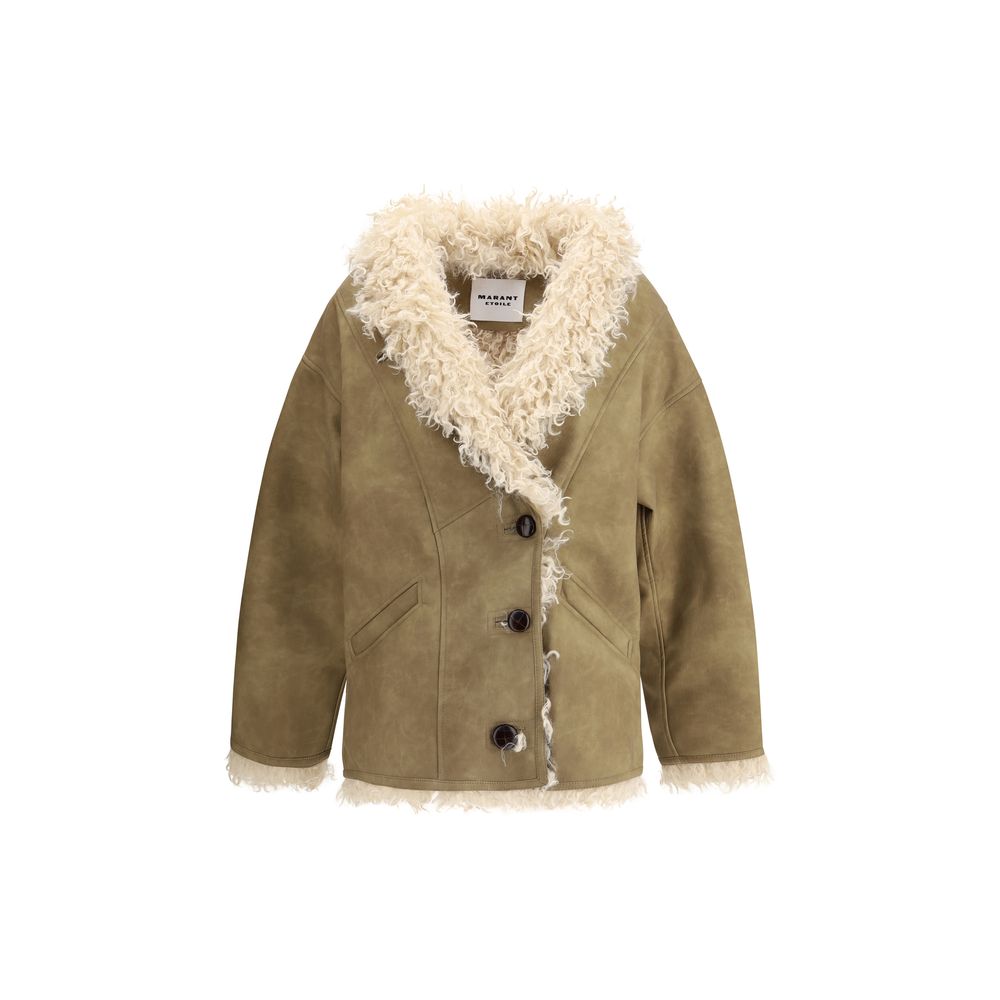 Etoile Isabel Marant Clea Shearling-effect faux fur Coat