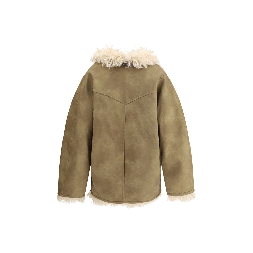 Etoile Isabel Marant Clea Shearling-effect faux fur Coat