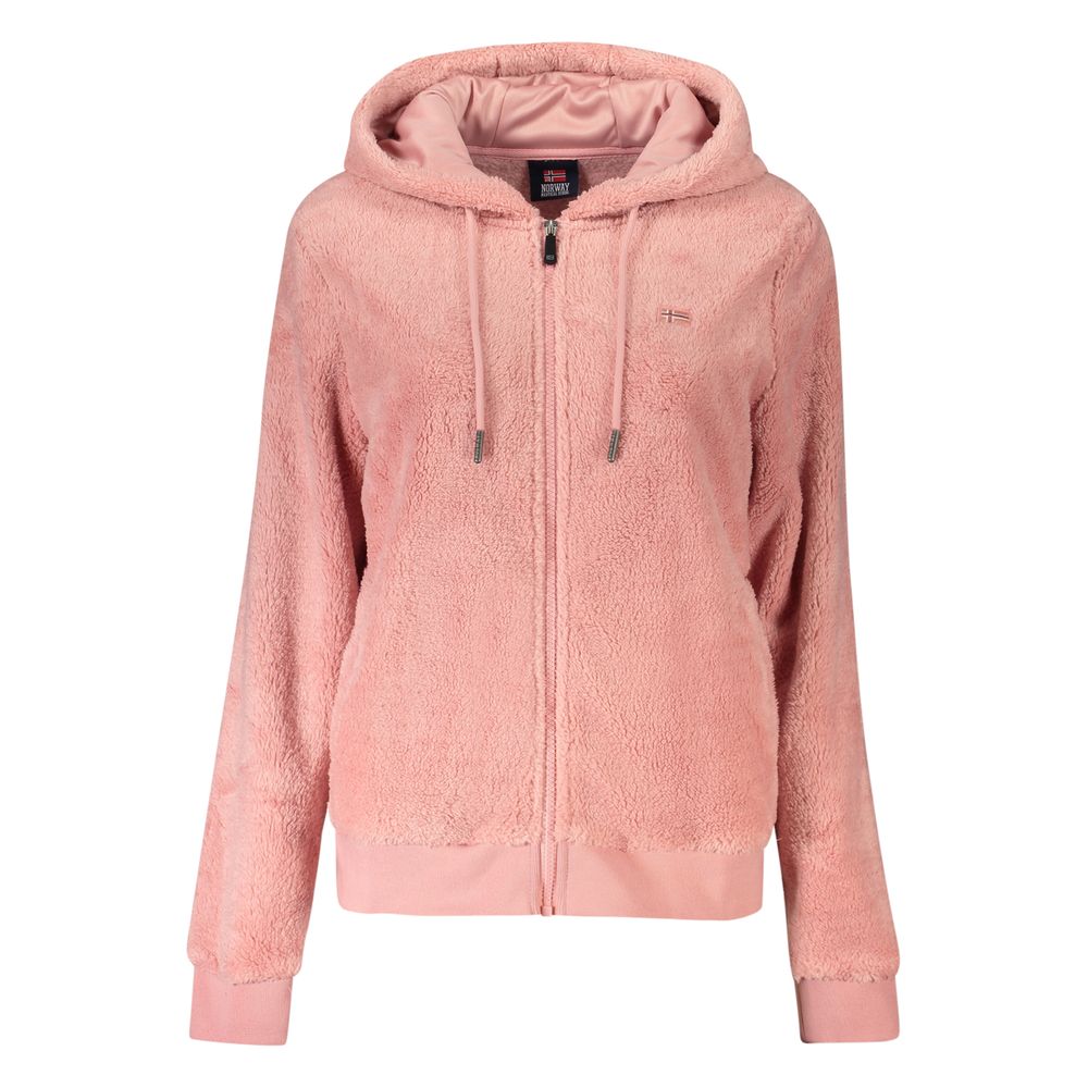 Geographical Norway Pink Polyester Women Jacket