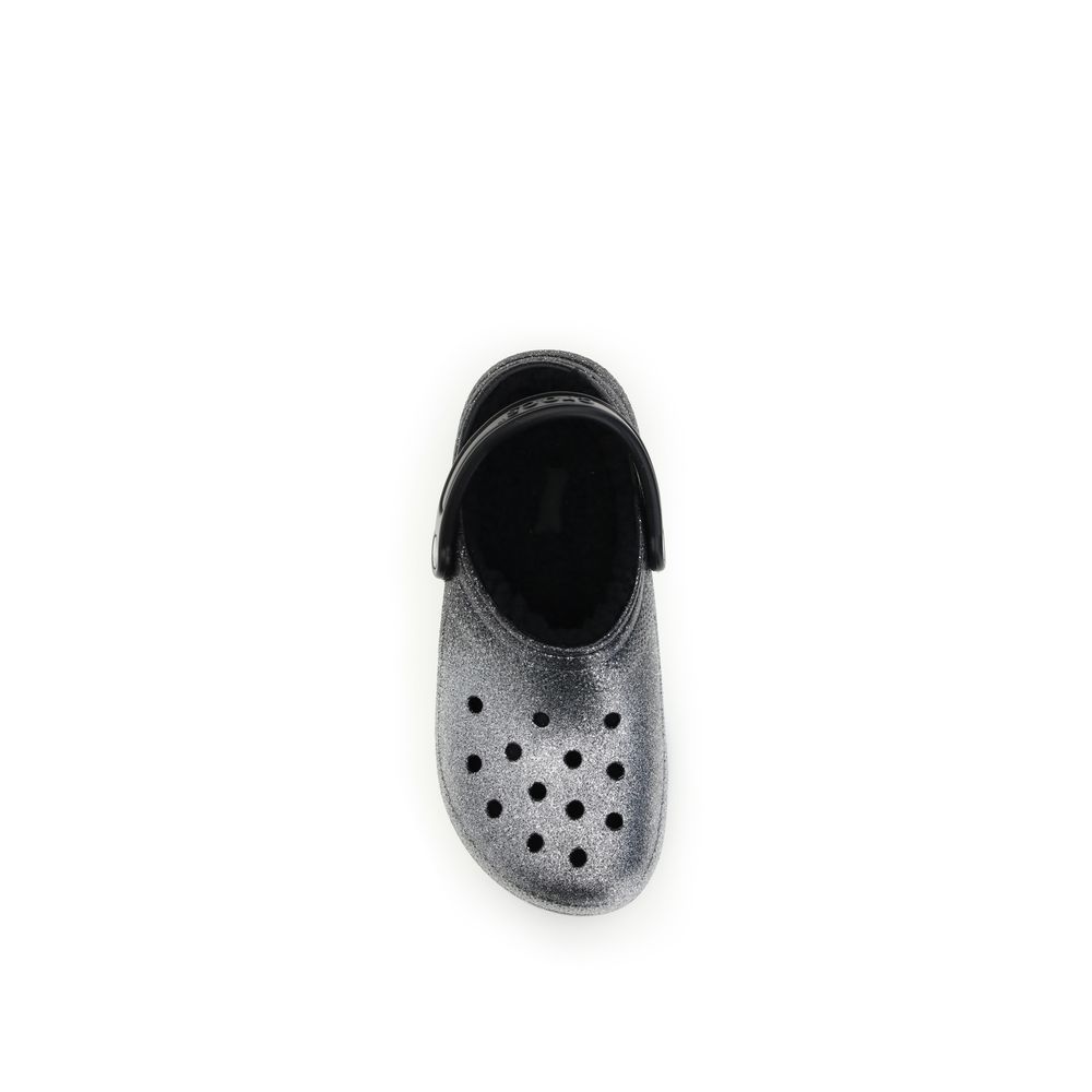 Crocs Classic Glitter Lined Sandals