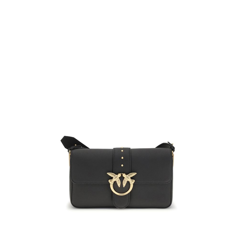 Pinko Love leather Shoulder Bag