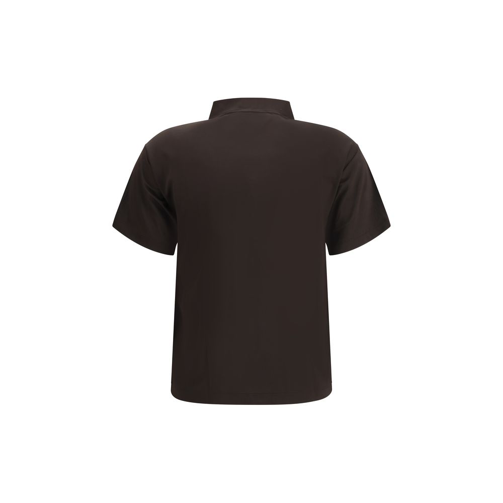 Maison Margiela Semi-sheer polo Shirt