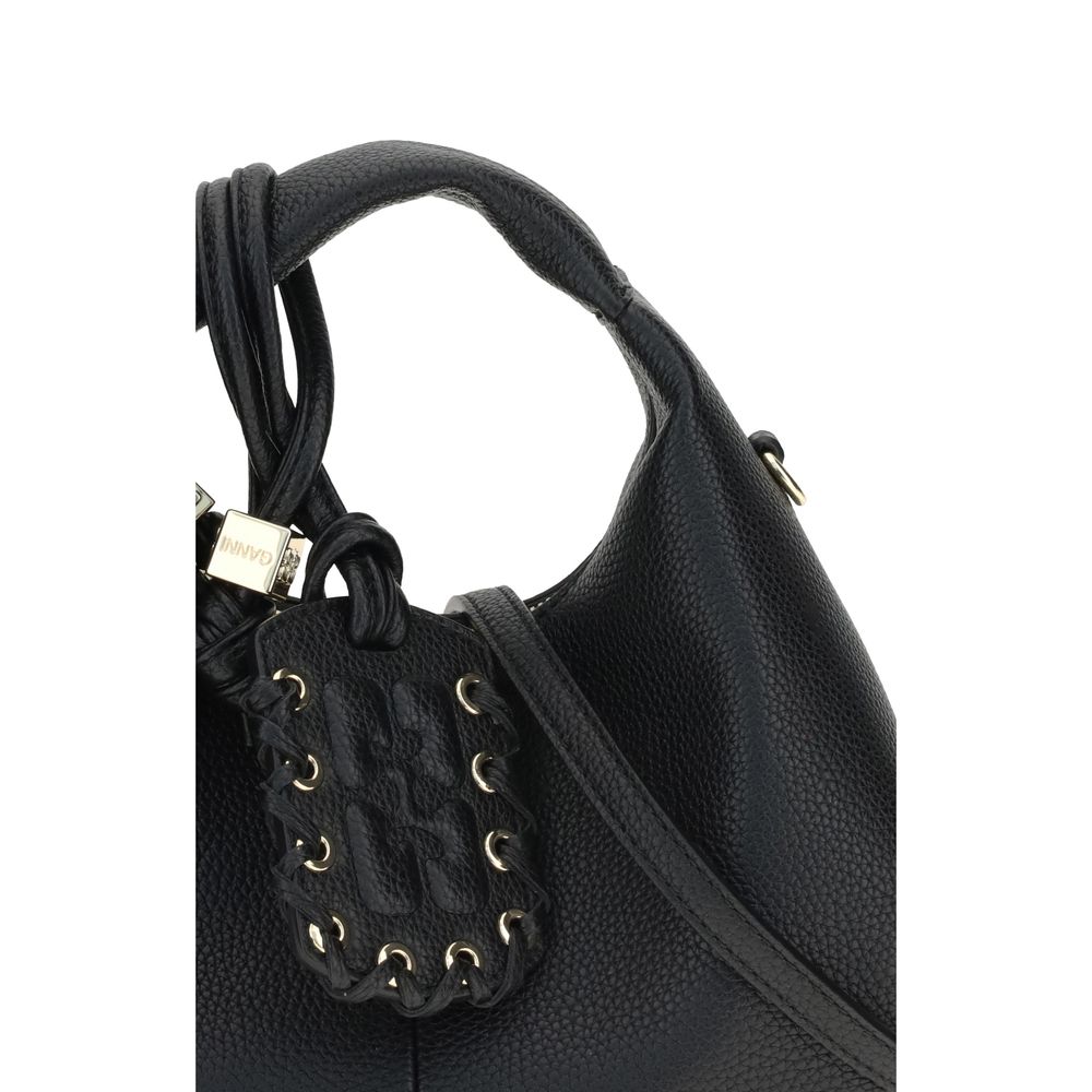 GANNI HOBO MINI GRAINED