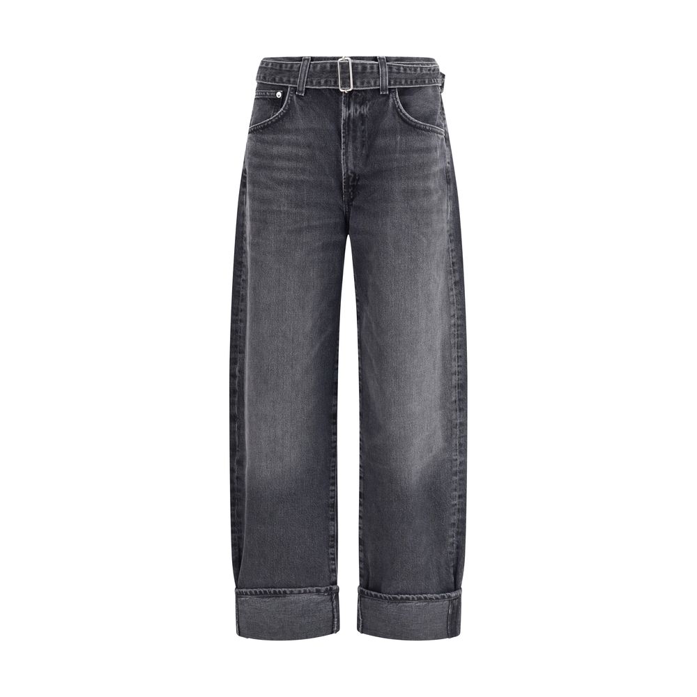AGOLDE Cuffed Taper wide Jeans