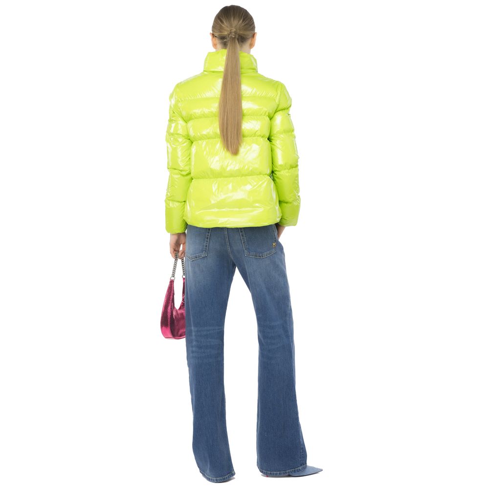 Pinko Green Polyamide Jackets & Coat