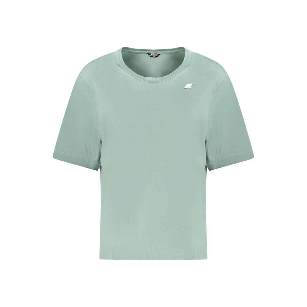 K-Way Green Cotton Tops & T-Shirt