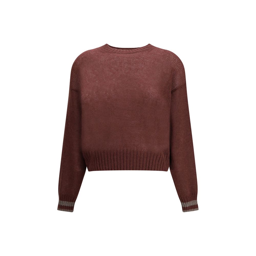 Brunello Cucinelli Brunello Cucinelli's Sweater with sparkling cuffs