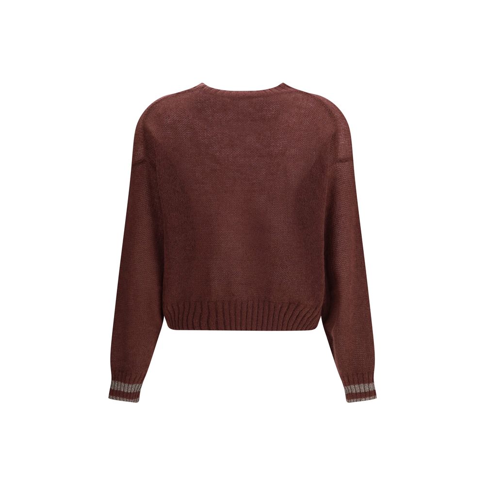 Brunello Cucinelli Brunello Cucinelli's Sweater with sparkling cuffs