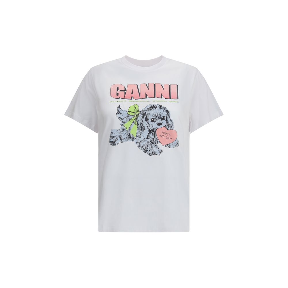 GANNI Puppy T-Shirt