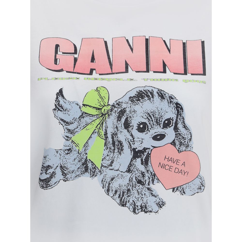 GANNI Puppy T-Shirt