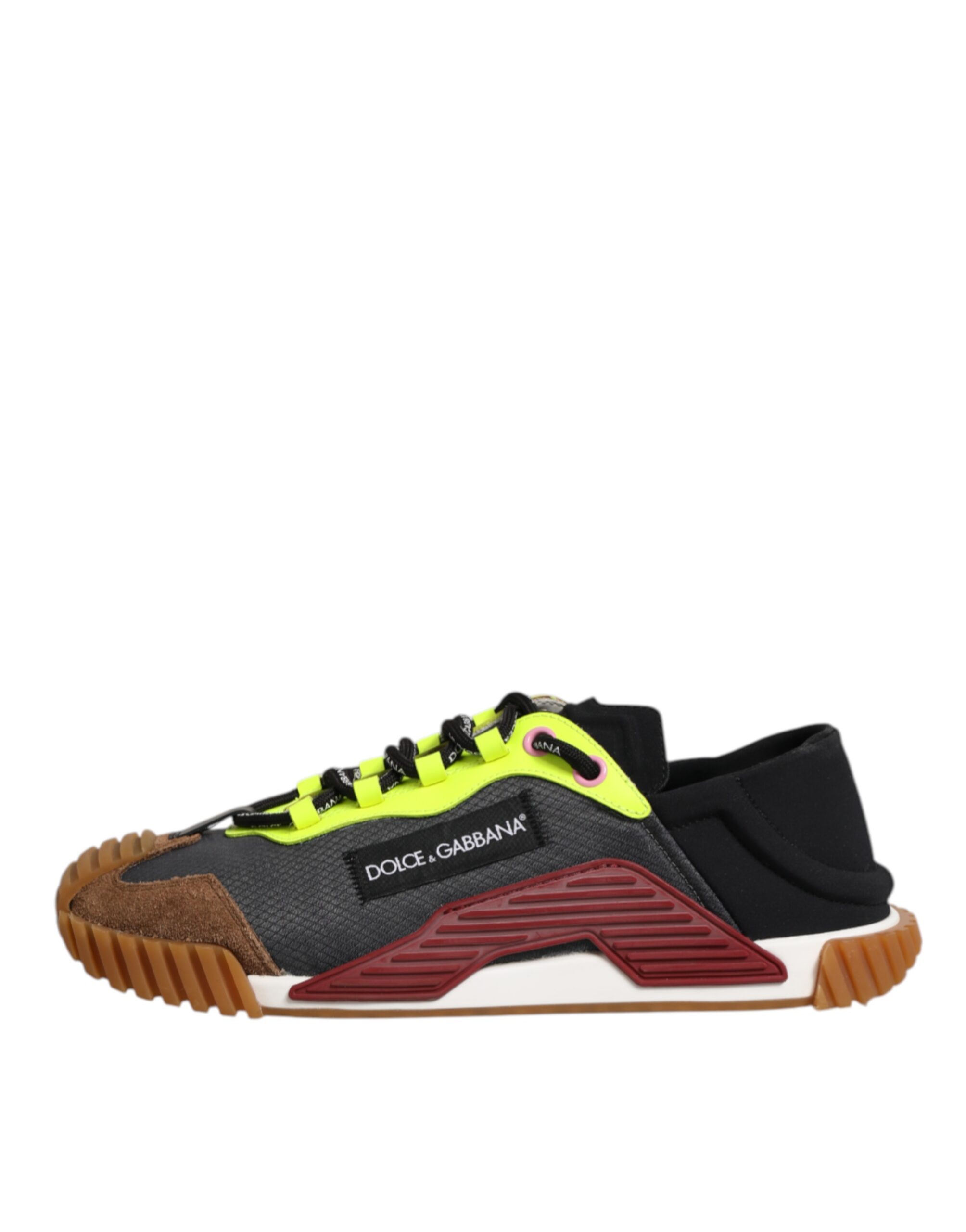 Dolce & Gabbana Multicolor Nylon Low Top NS1 Sneakers Shoes