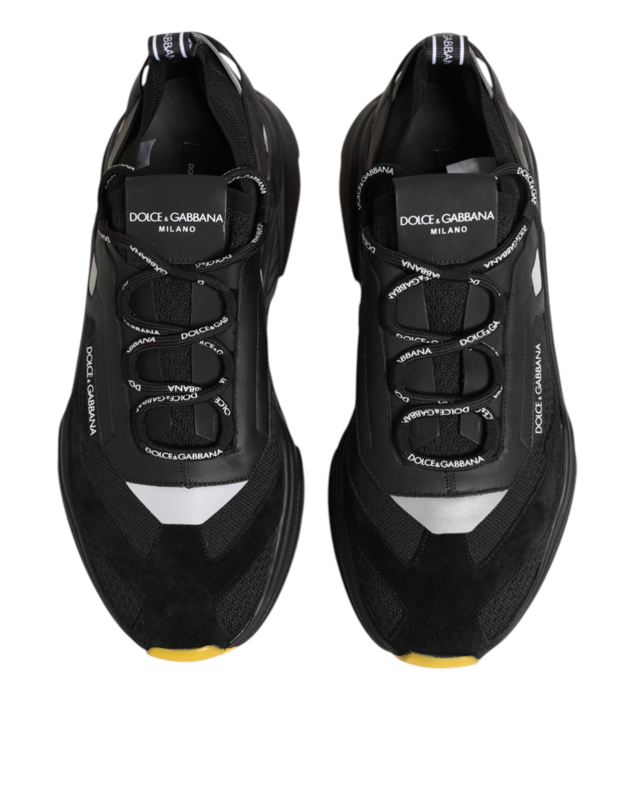 Dolce & Gabbana Black Daymaster Low Top Men Sneakers Shoes