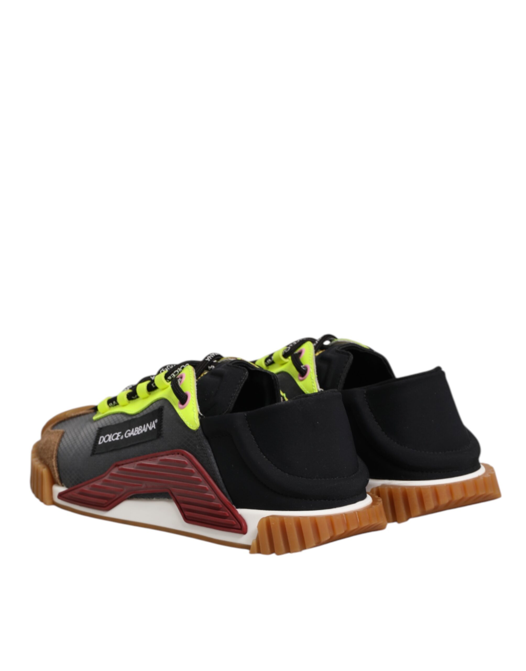 Dolce & Gabbana Multicolor Nylon Low Top NS1 Sneakers Shoes