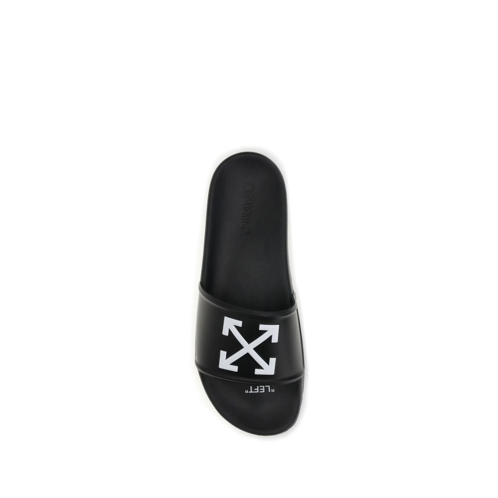 Off-White Arrow Sliders