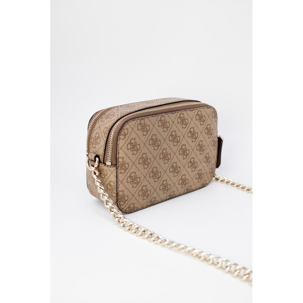 GUESS Brown Polyethylene Handbag