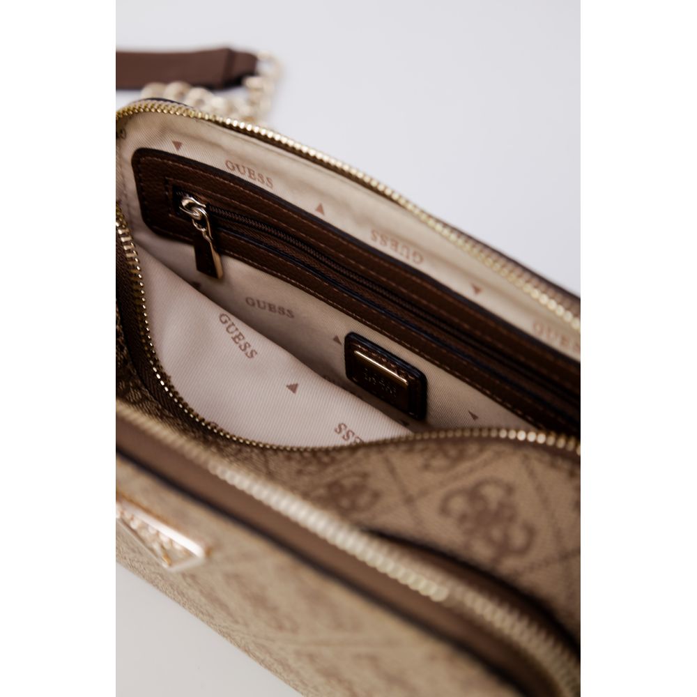 GUESS Brown Polyethylene Handbag