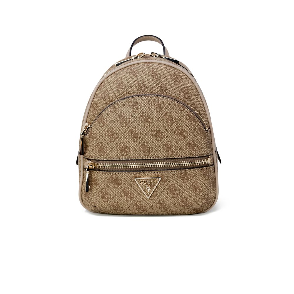 GUESS Beige Polyethylene Backpack