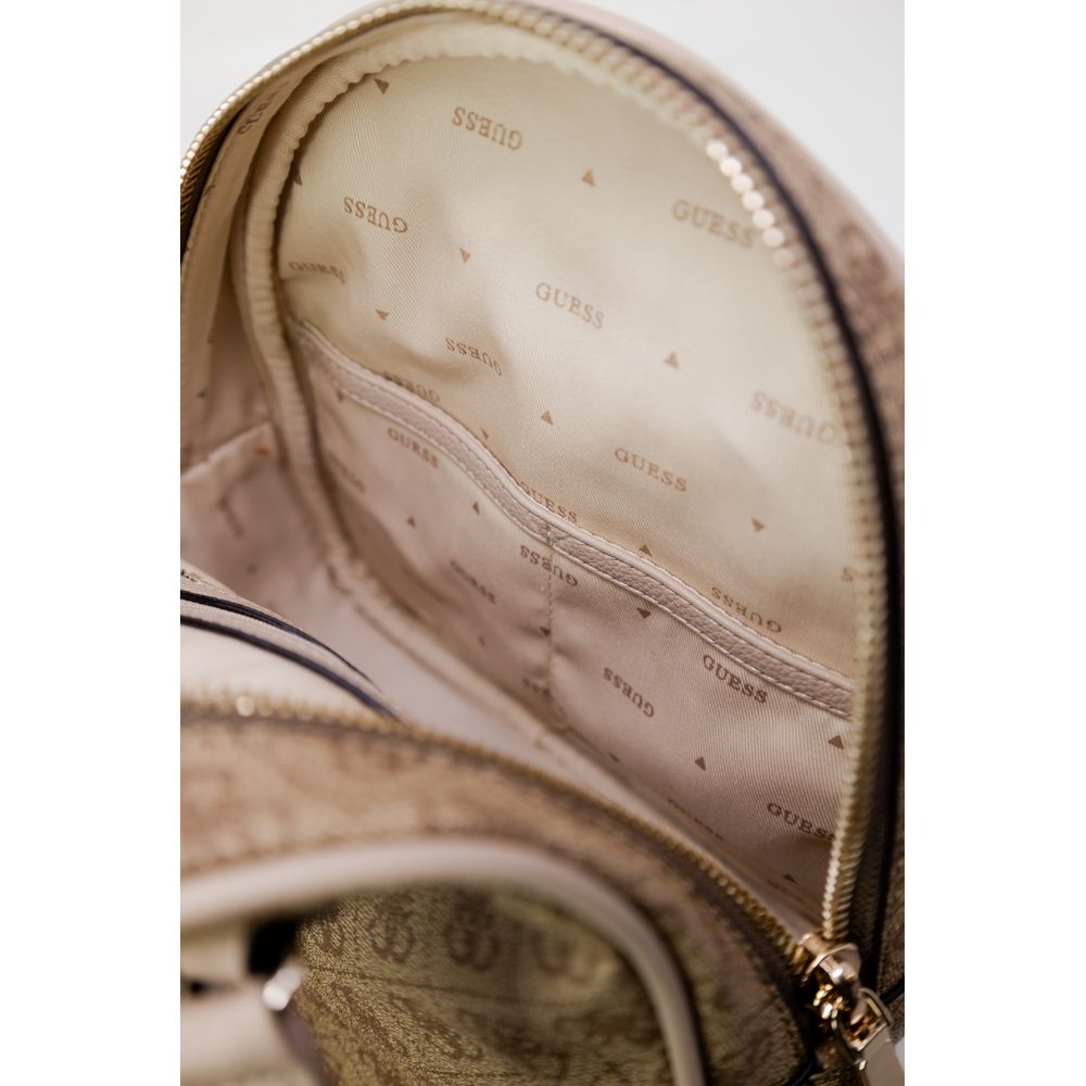 GUESS Beige Polyethylene Backpack