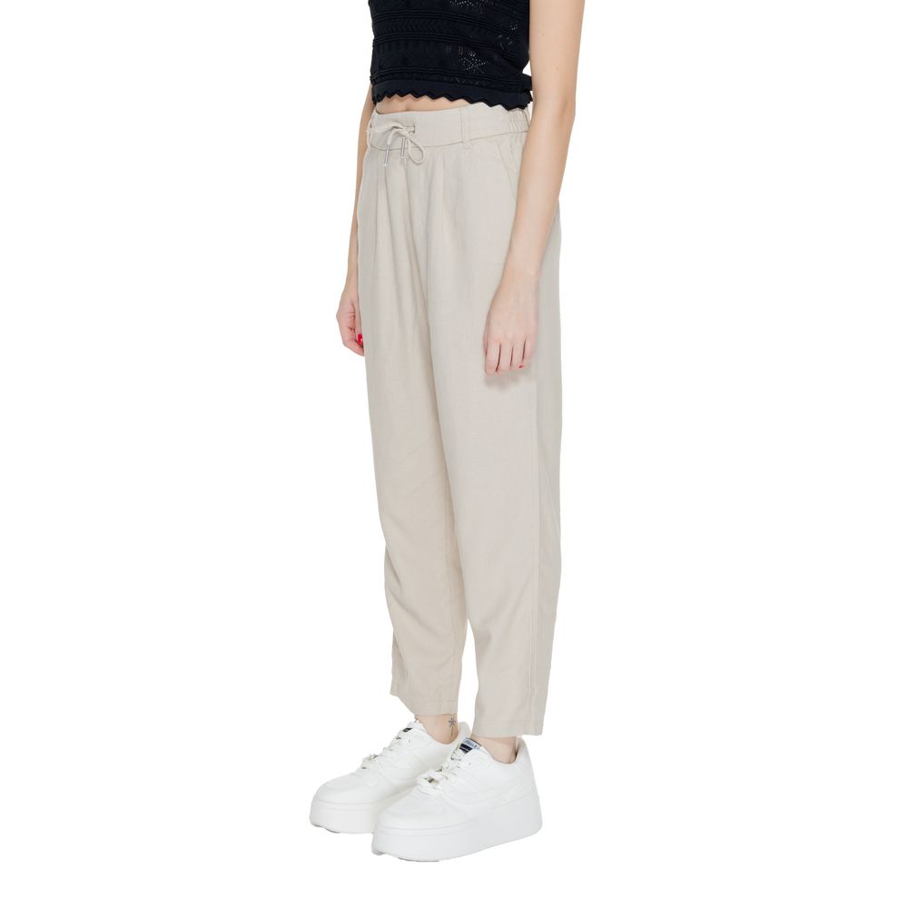 ONLY Beige Linen Pant