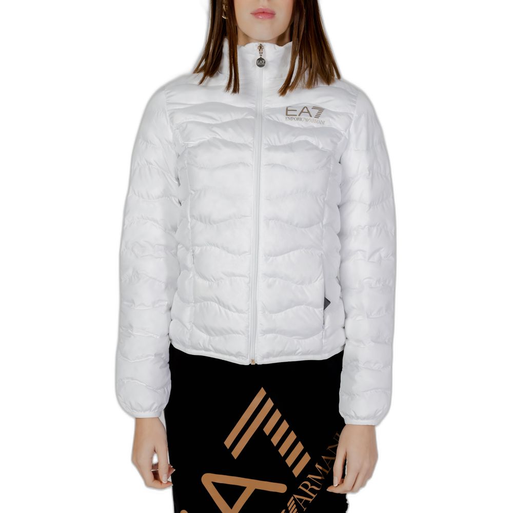 Armani EA7 Emporio White Polyester Jackets & Coat