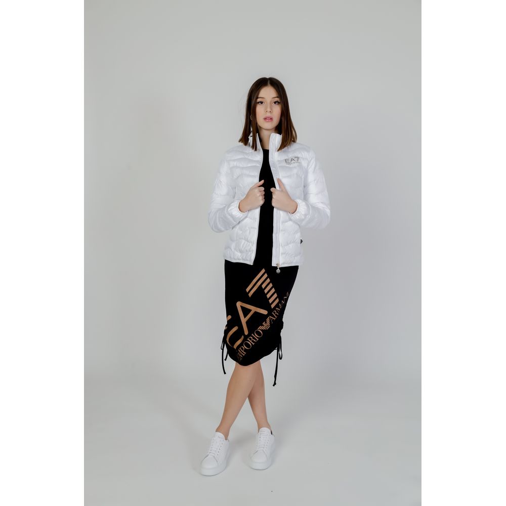 Armani EA7 Emporio White Polyester Jackets & Coat