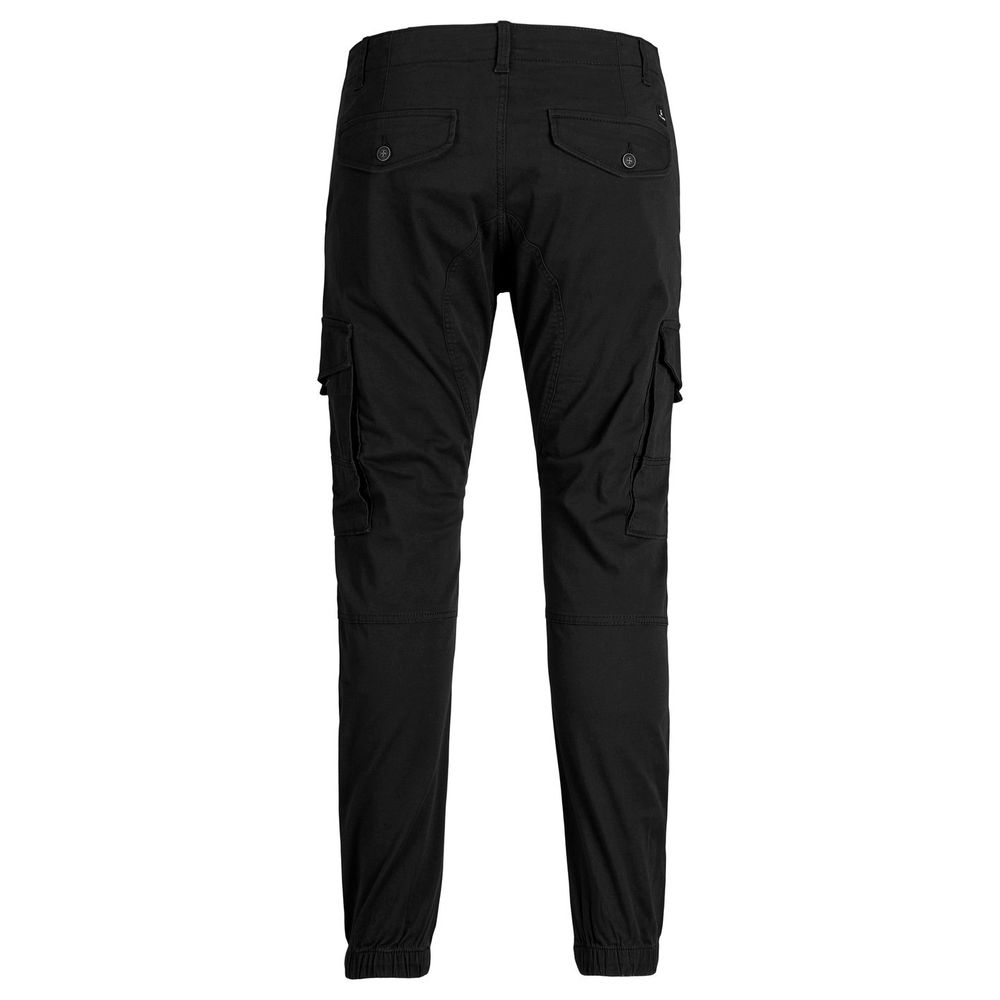 Jack & Jones Black Cotton Skinny Pant
