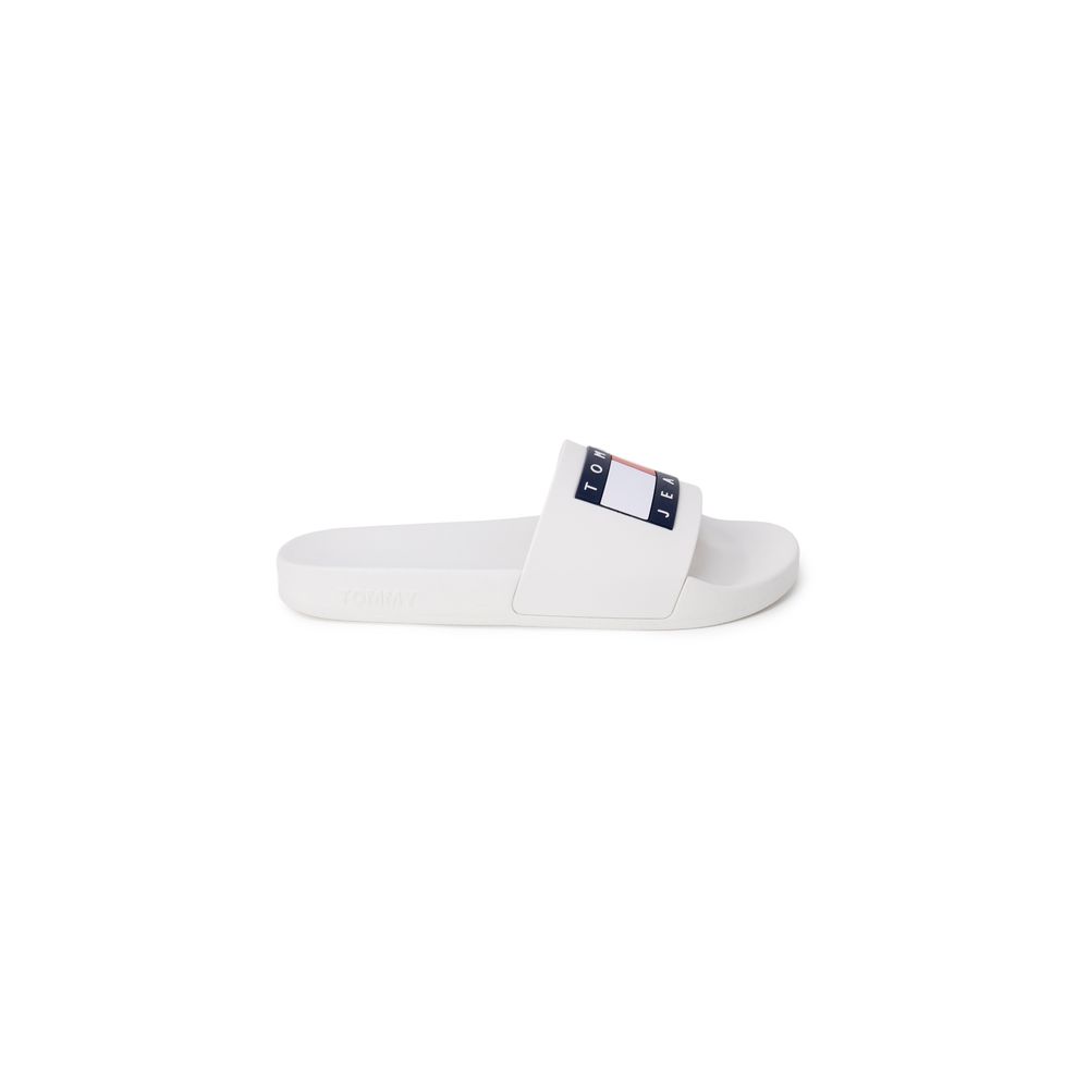 Tommy Jeans White Polyethylene Slipper