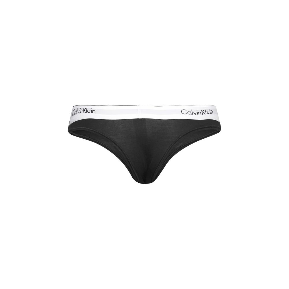 Calvin Klein Underwear Black Cotton Panty