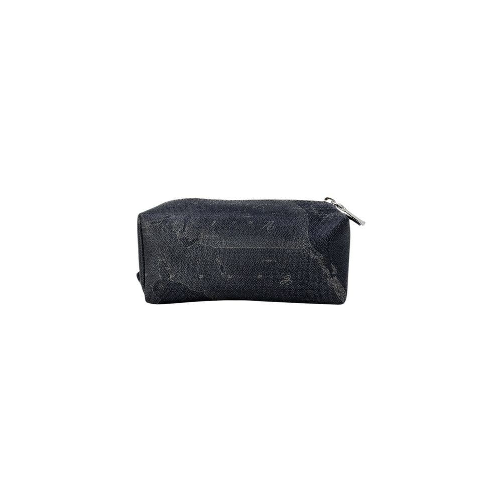 ALVIERO MARTINI 1a CLASSE Black Cotton Clutch Bag